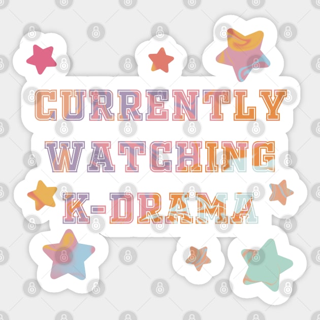 currently watching kdrama Sticker by SturgesC